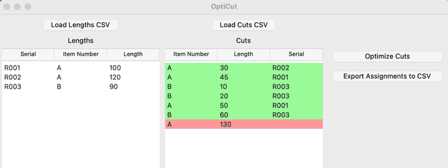 OptiCut UI